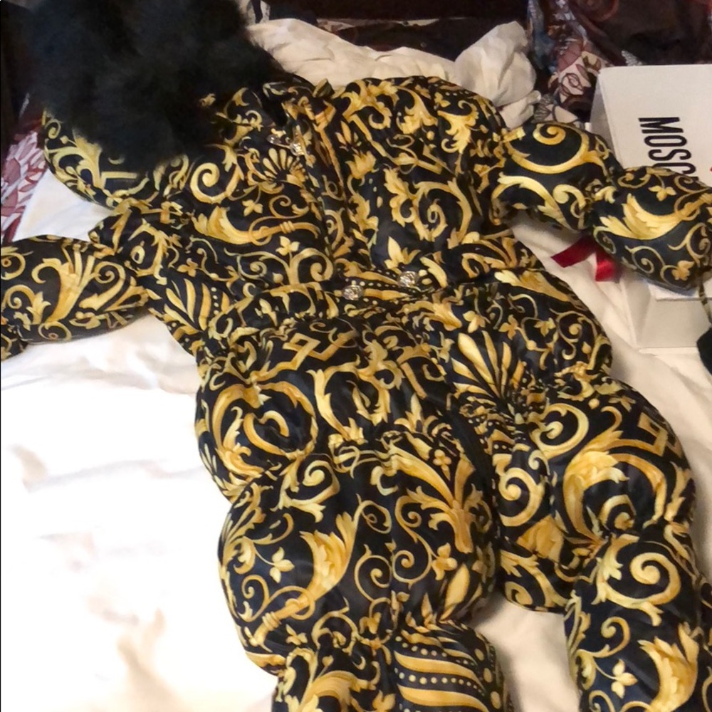 Versace snow suit